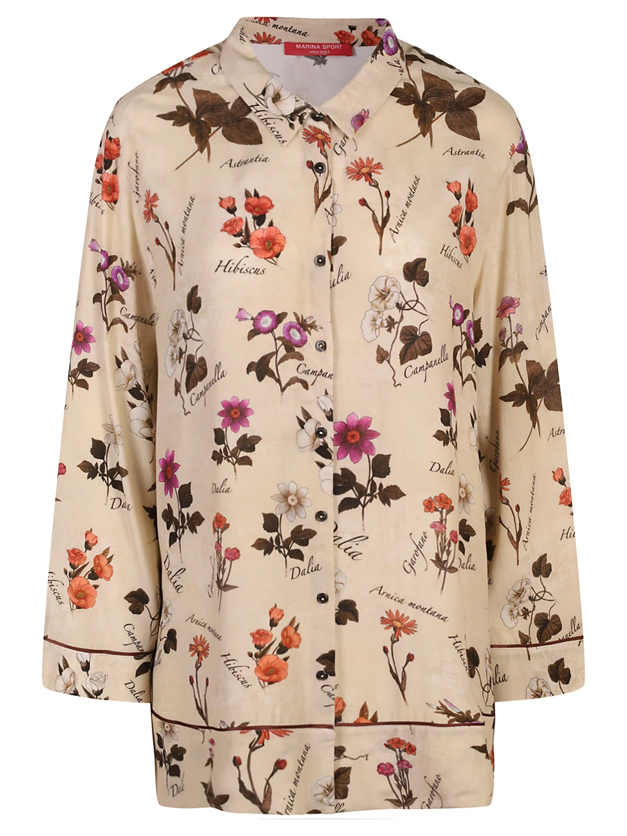 Блуза с принтом