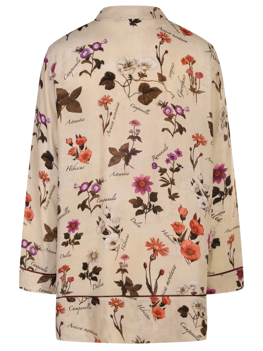 Блуза с принтом