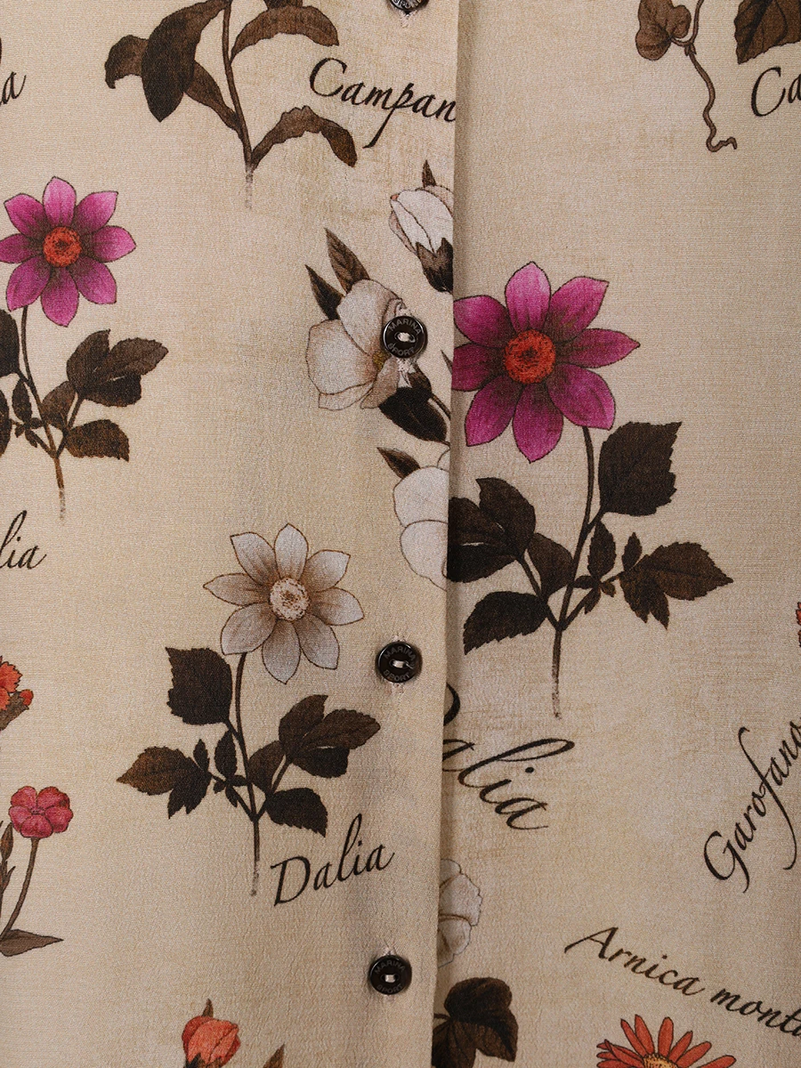 Блуза с принтом