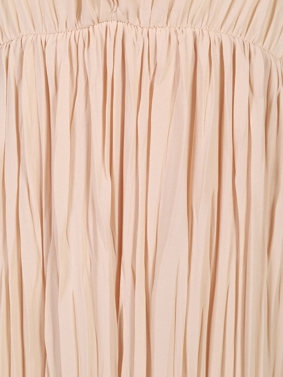 Платье однотонное