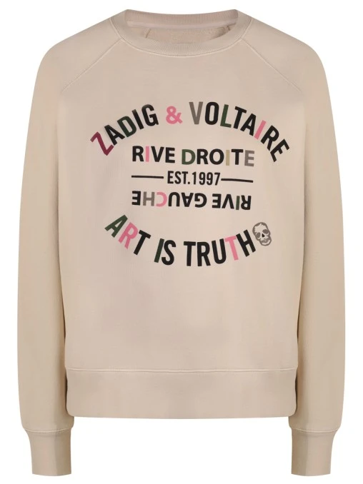 Толстовка хлопковая ZADIG VOLTAIRE