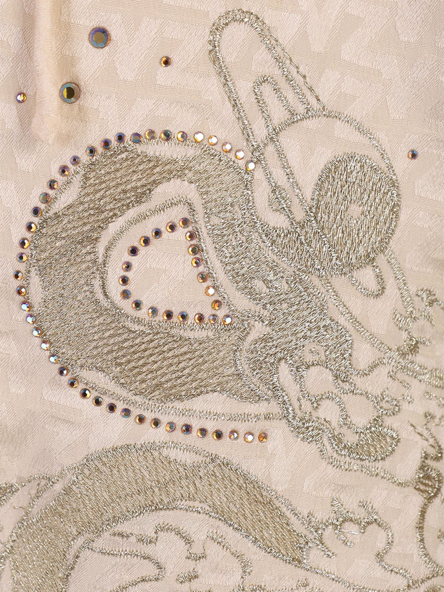 Топ шелковый