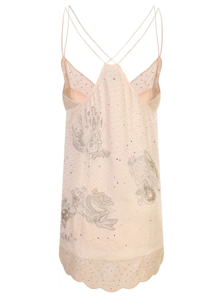 Платье шелковое