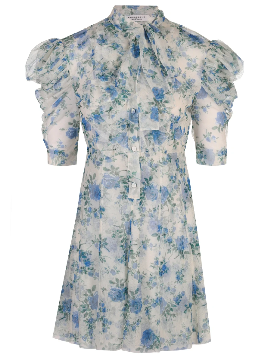 Платье с принтом