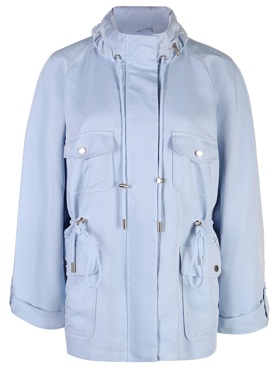 Парка однотонная