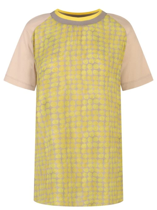 Футболка с принтом ELENA MIRO