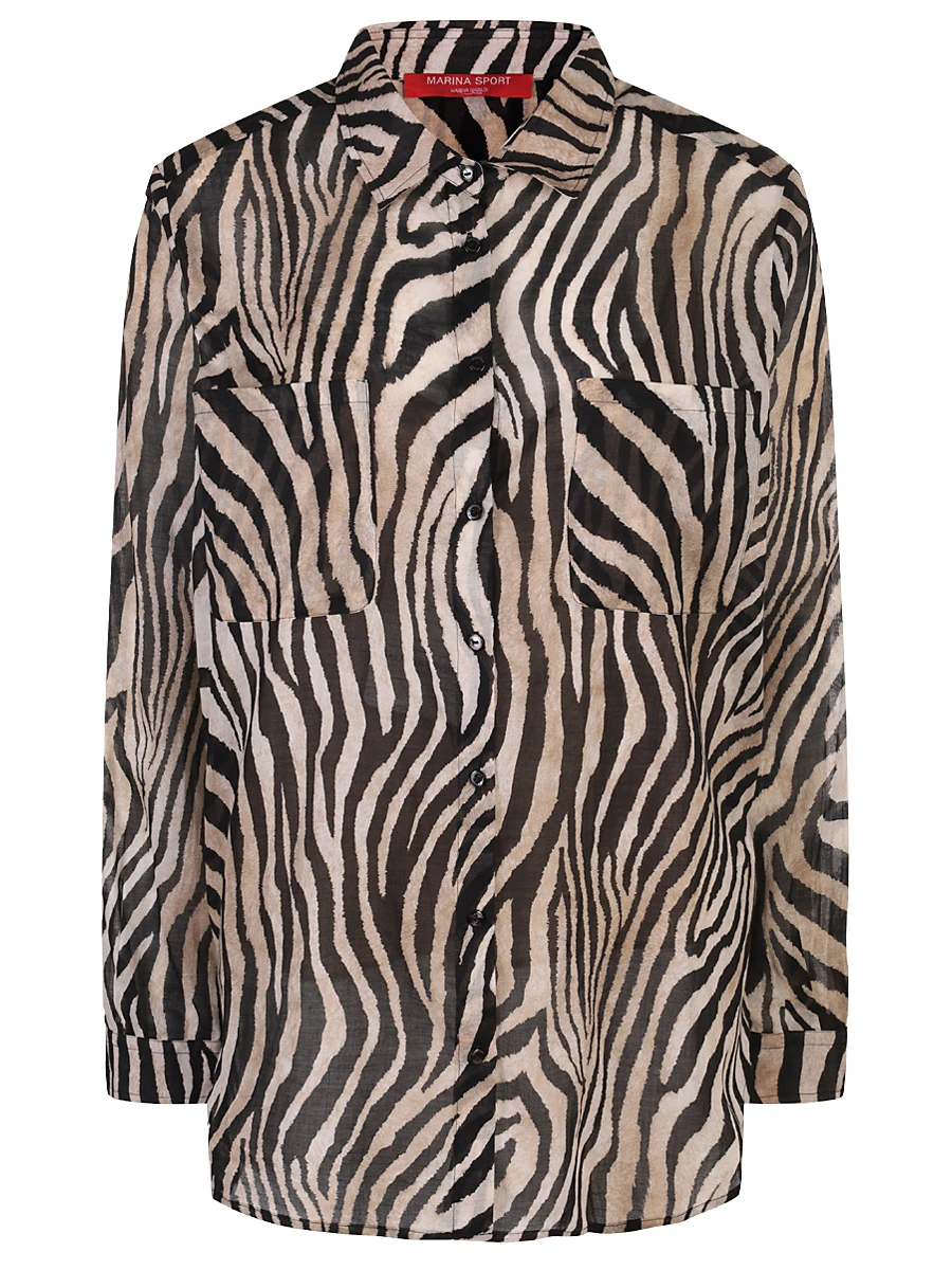 Блуза с принтом