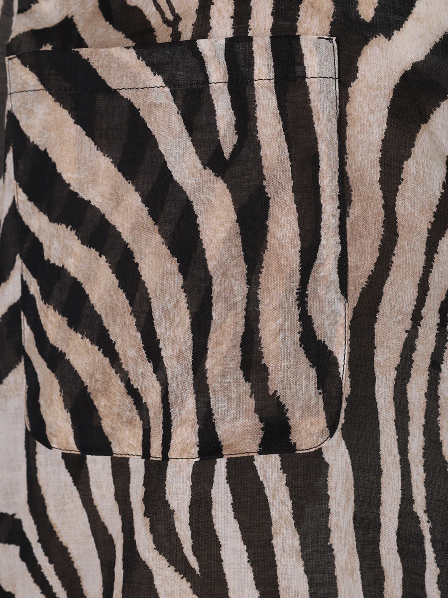 Блуза с принтом