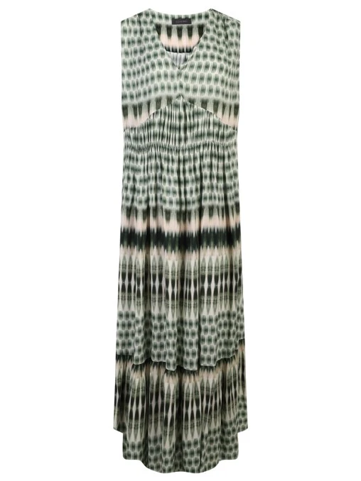 Платье с принтом ELENA MIRO