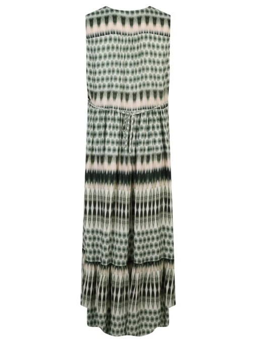 Платье с принтом ELENA MIRO