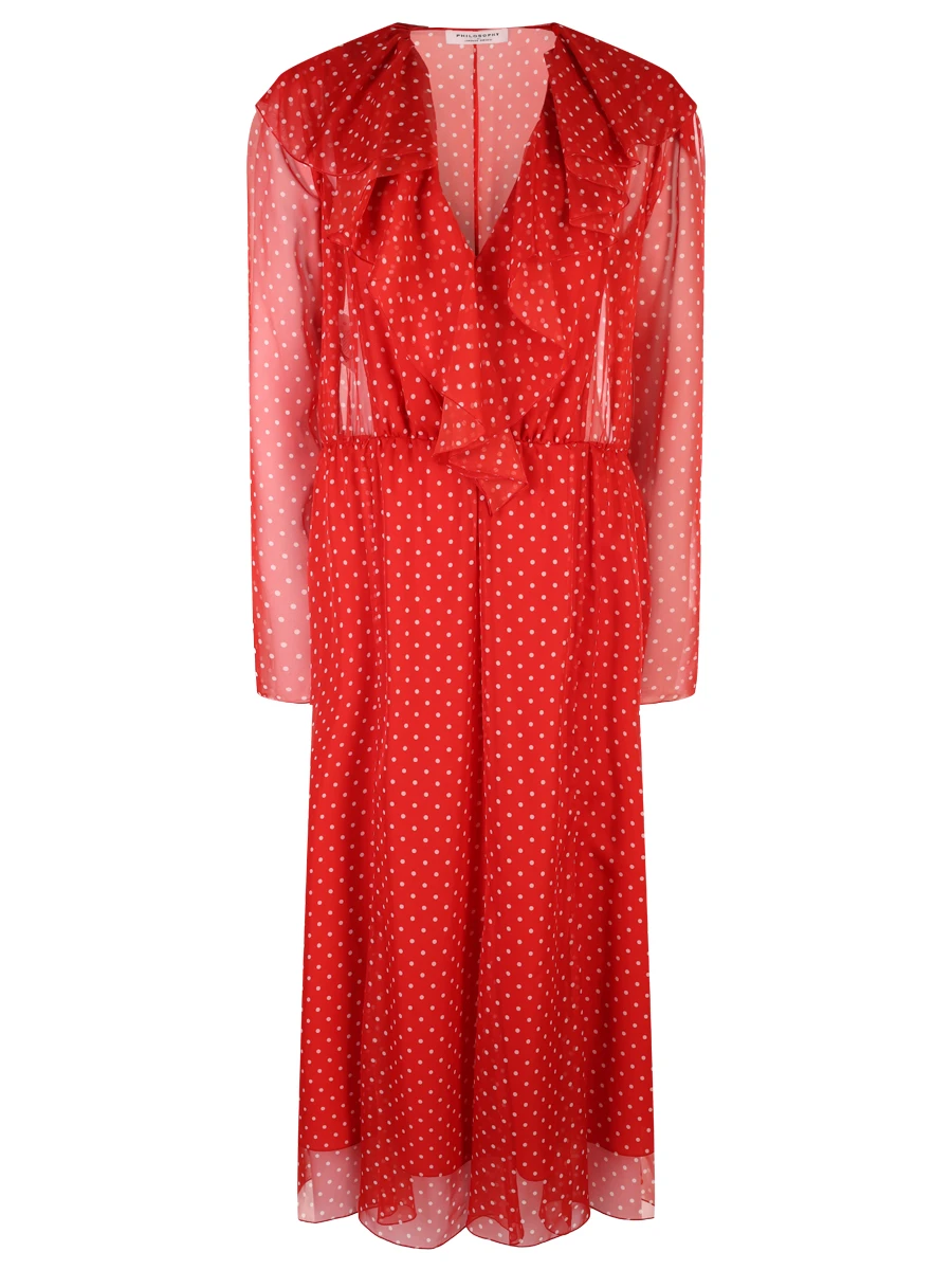 Платье в горох