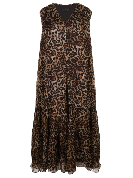 Платье с принтом MARINA RINALDI