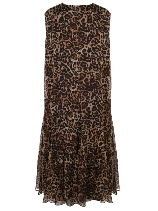 Платье с принтом MARINA RINALDI