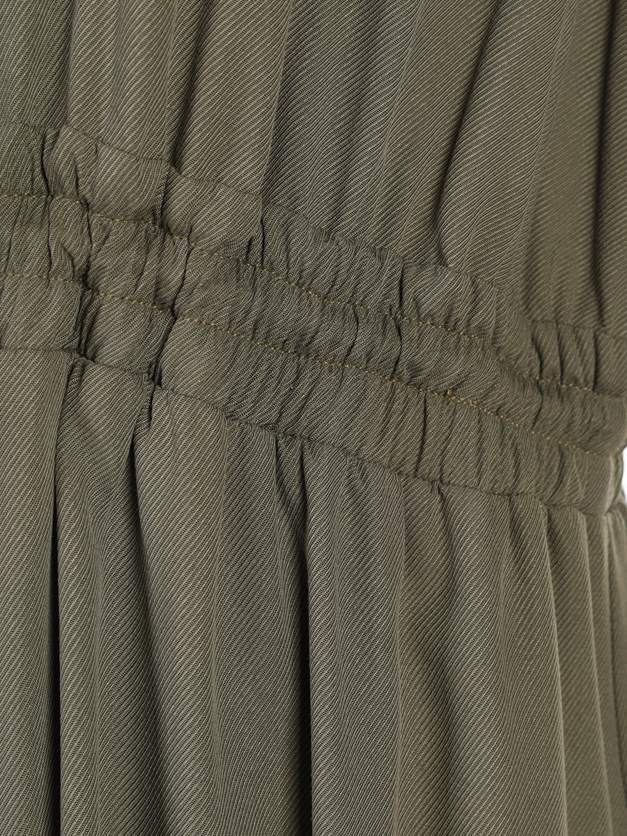 Платье однотонное