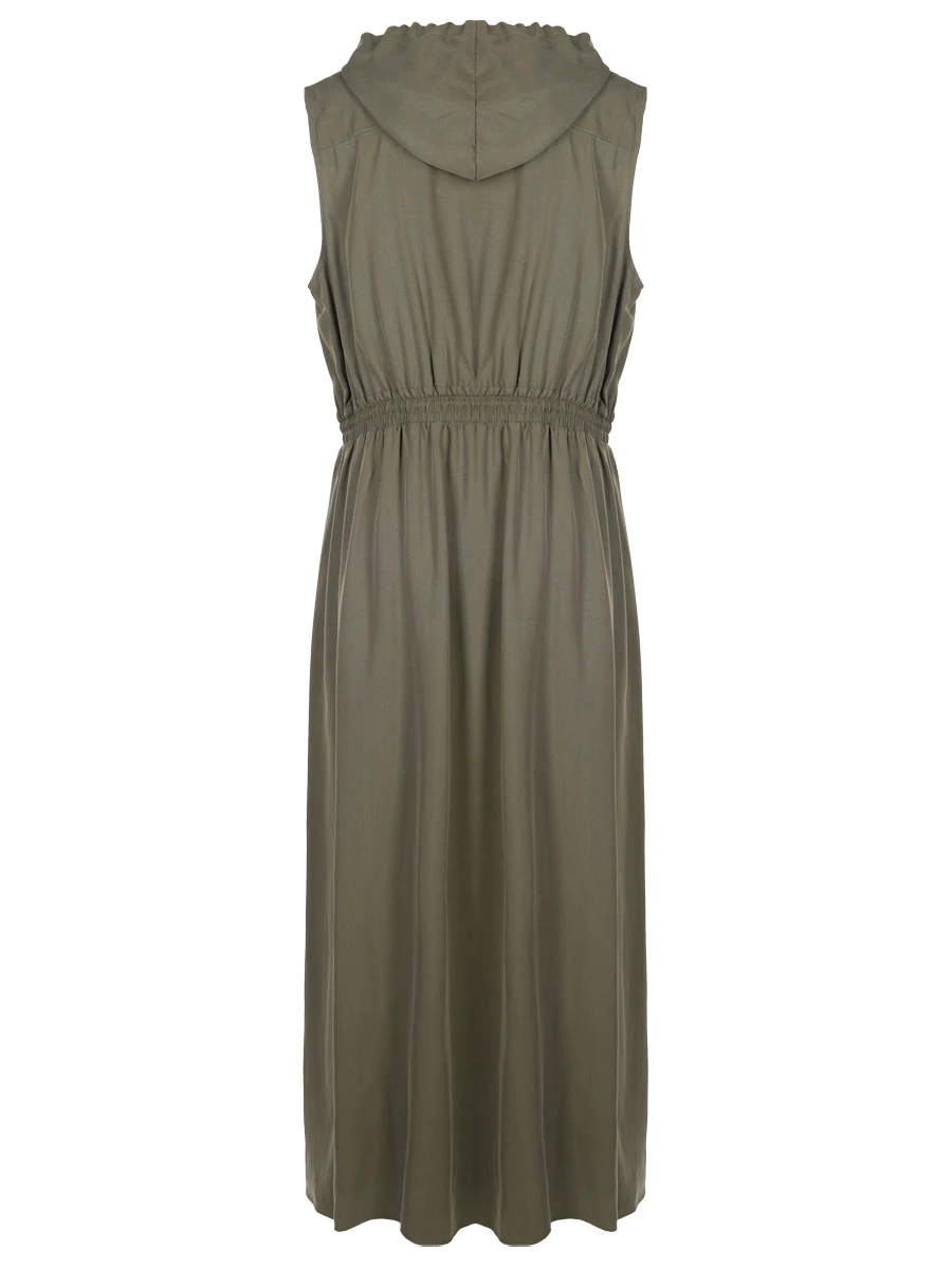 Платье однотонное