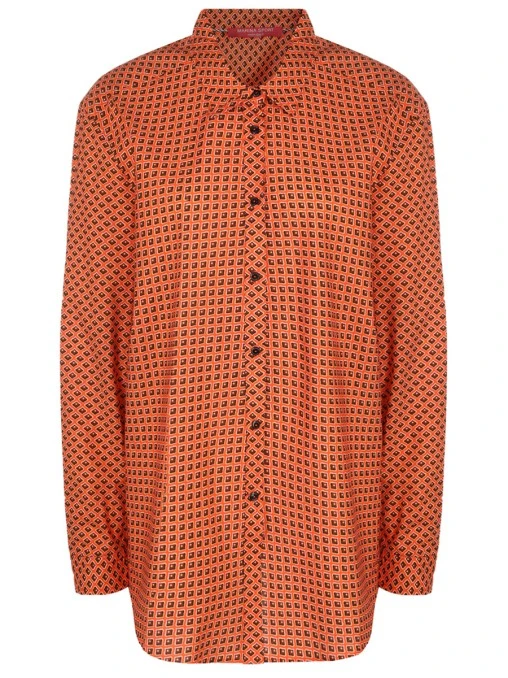 Блуза хлопковая MARINA RINALDI