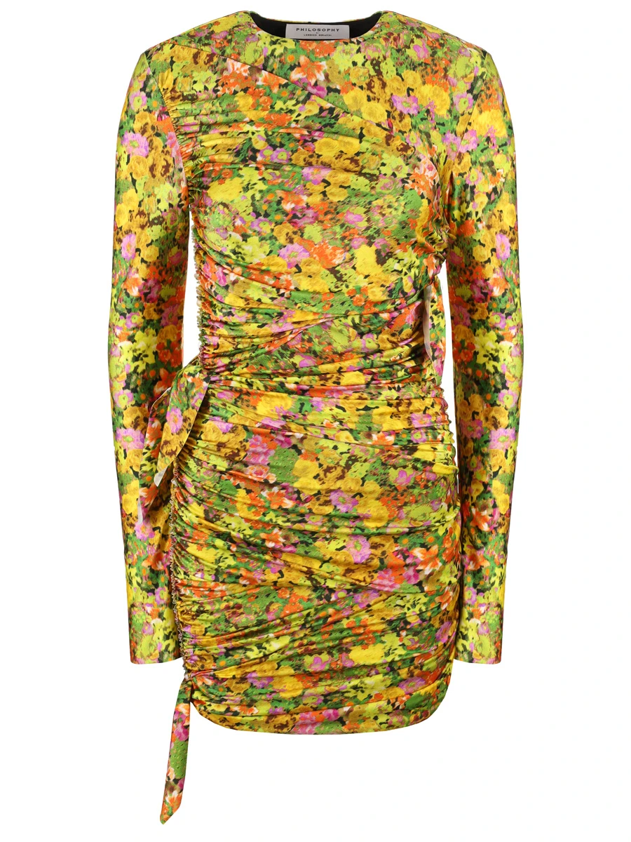 Платье с принтом