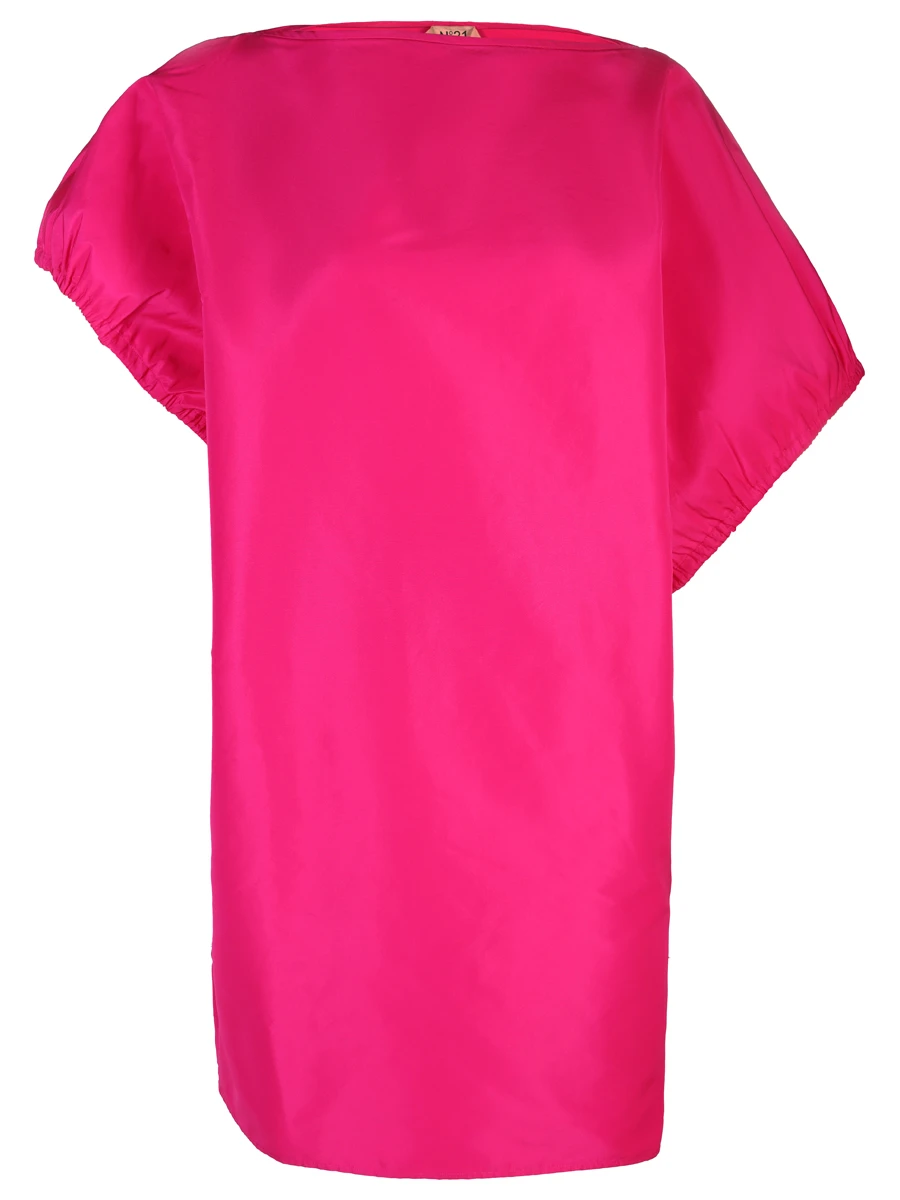 Платье однотонное