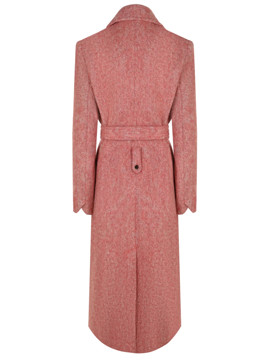 Пальто однотонное