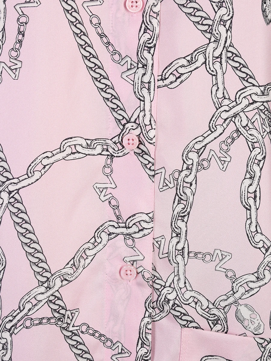 Платье с принтом