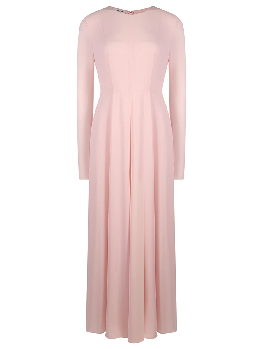 Платье однотонное