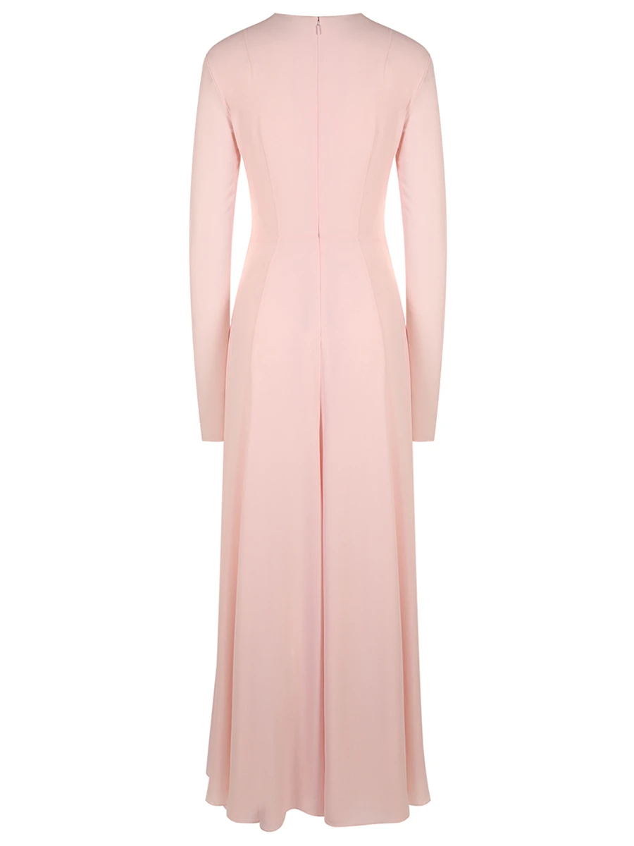 Платье однотонное