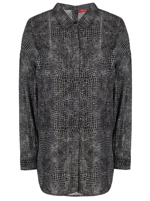 Блуза с принтом MARINA RINALDI