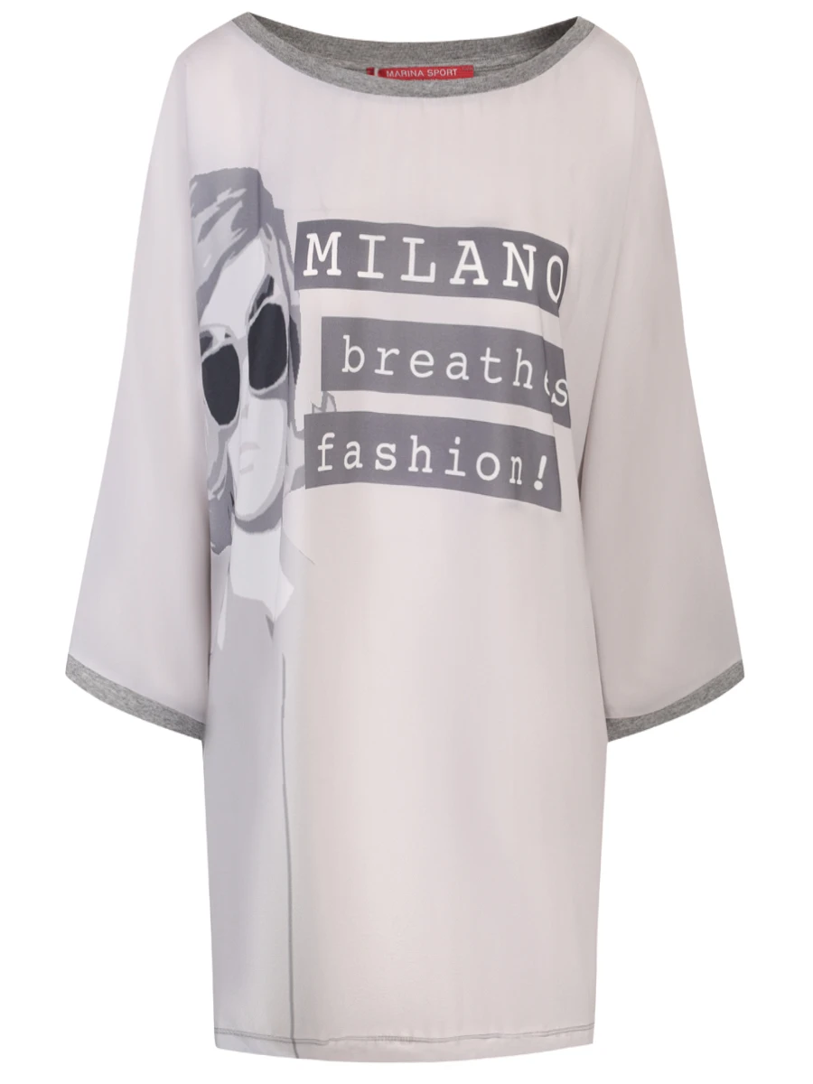 Футболка с принтом