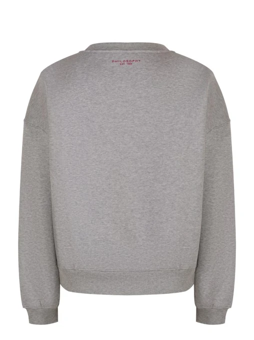 Свитшот хлопковый PHILOSOPHY DI LORENZO SERAFINI