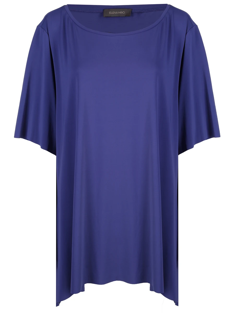 Блуза однотонная