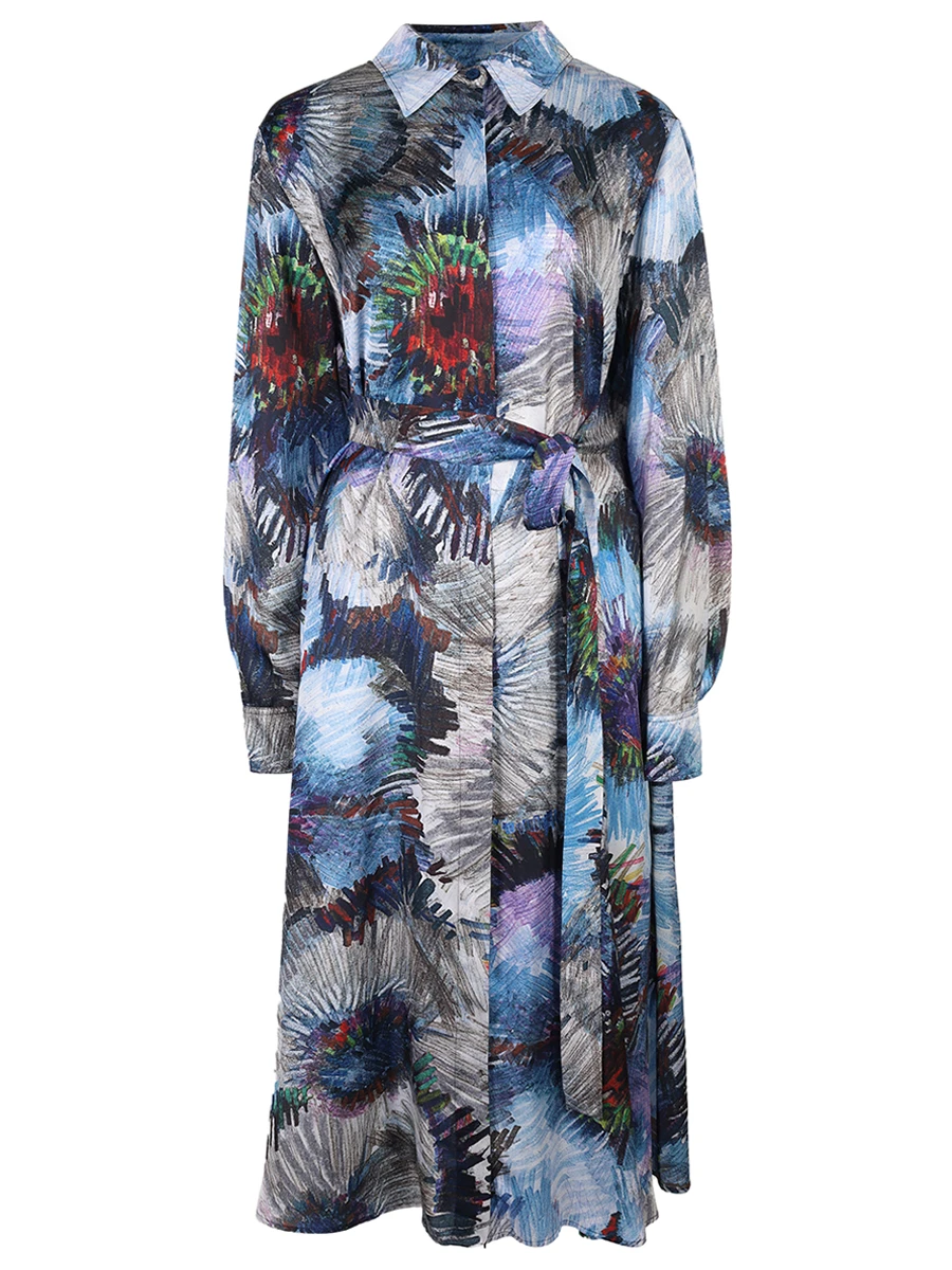 Платье с принтом