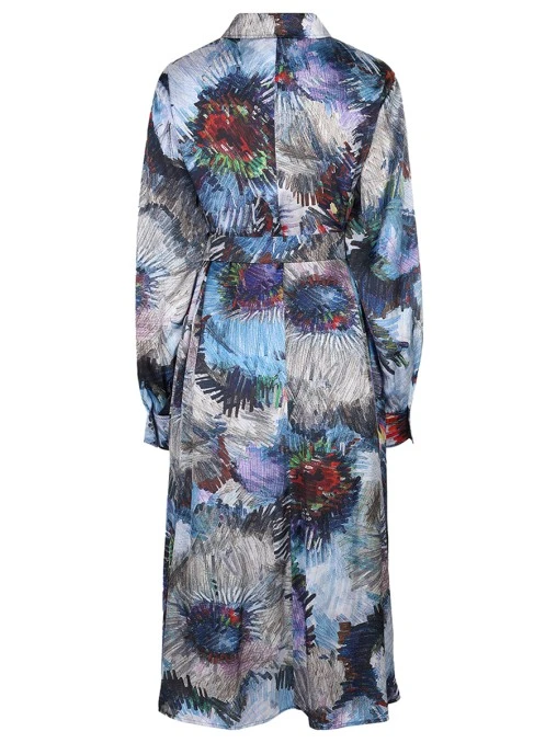 Платье с принтом MARINA RINALDI