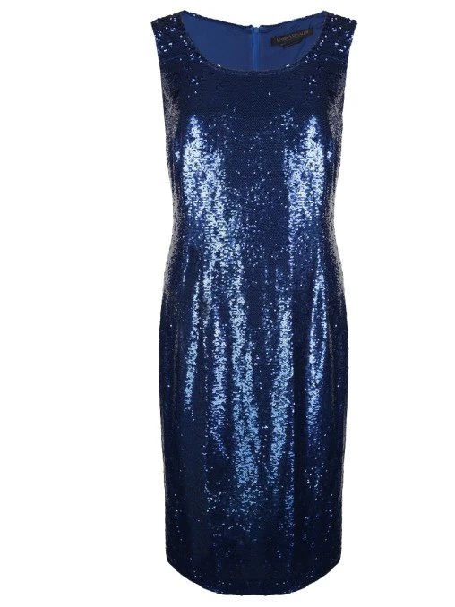 Платье с пайетками MARINA RINALDI