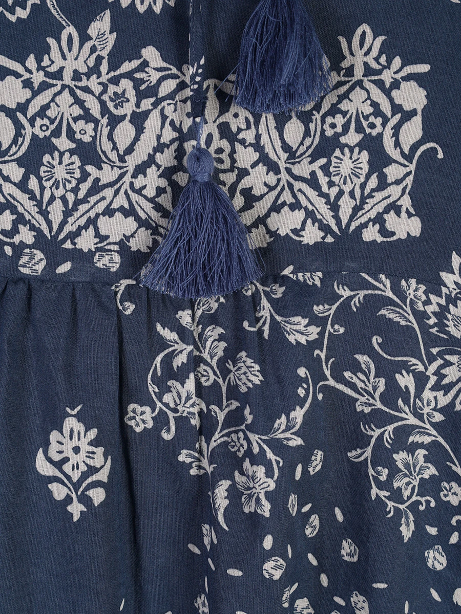 Платье с принтом