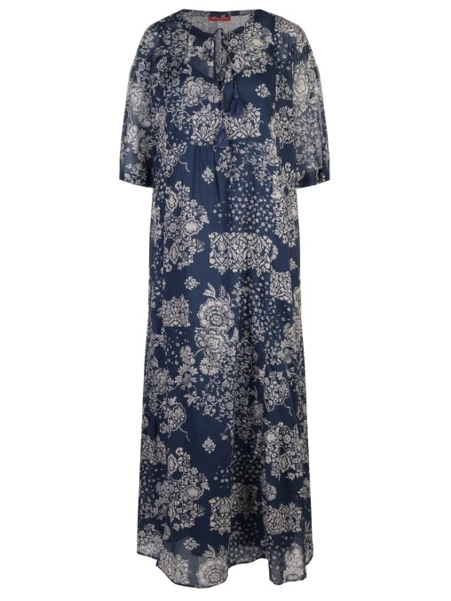 Платье с принтом MARINA RINALDI