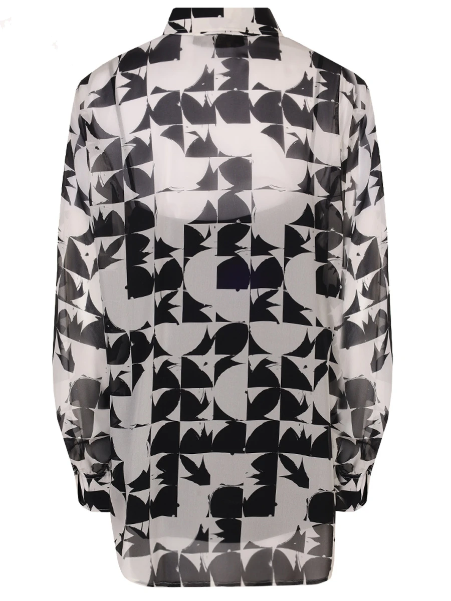 Блуза шелковая