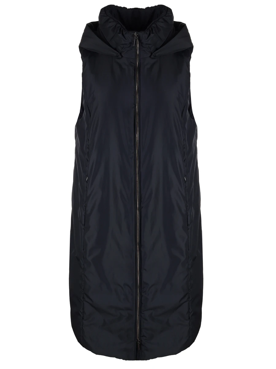 Жилет однотонный