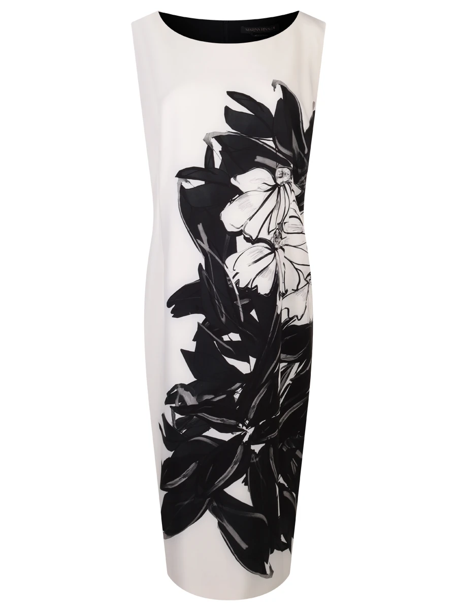 Платье с принтом