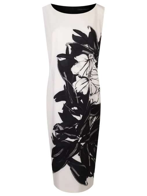 Платье с принтом MARINA RINALDI