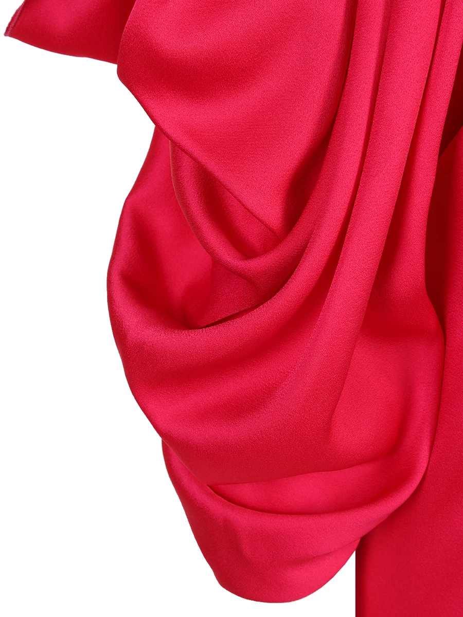 Платье однотонное