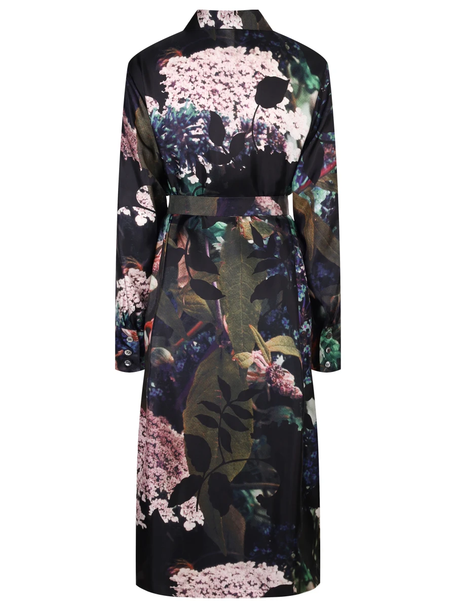 Платье шелковое