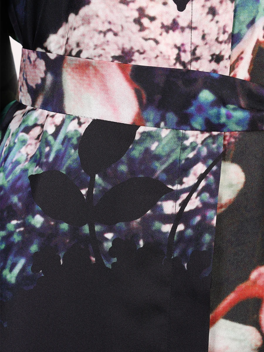 Платье шелковое