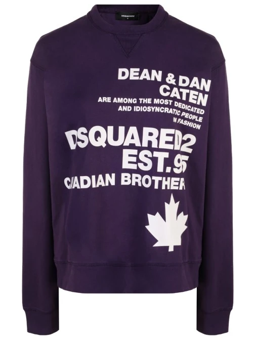 Свитшот хлопковый DSQUARED2