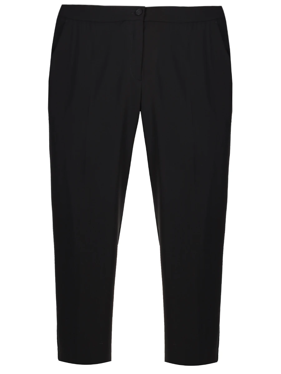 Брюки однотонные