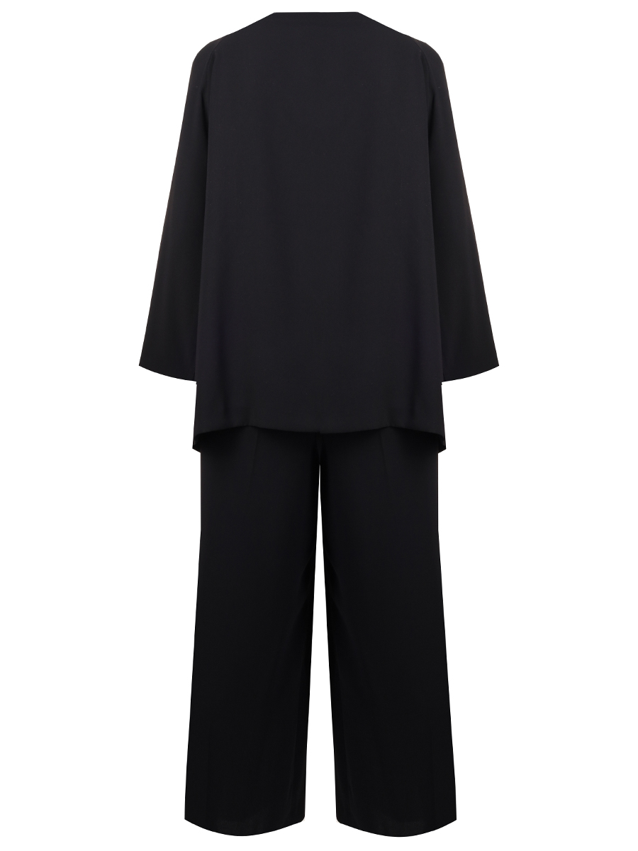 Костюм однотонный