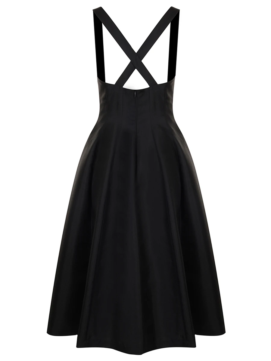 Платье однотонное