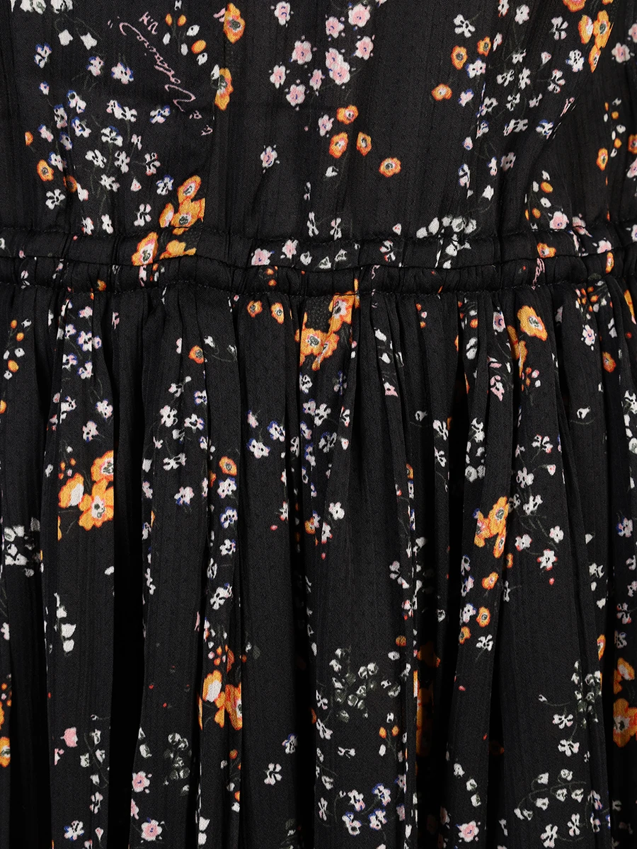 Платье с принтом