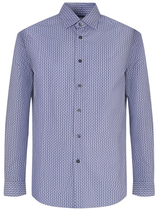 Рубашка Slim Fit хлопковая S.FERRAGAMO