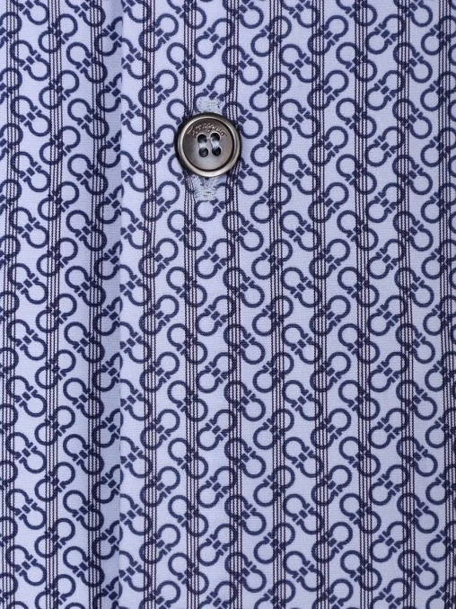 Рубашка Slim Fit хлопковая S.FERRAGAMO