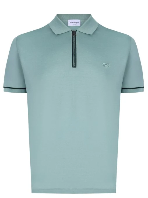 Поло хлопковое S.FERRAGAMO